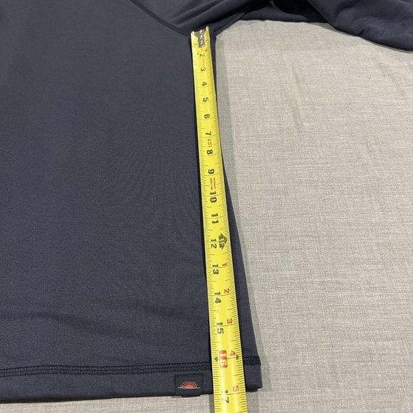 Faherty Legend Quarter Zip Sweater Mens XL Blue Long Sleeve Pullover - Picture 5 of 13